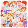 50PCS Cute Goldfish Stickers for Water Bottle,Notebook,Computer,Bumper,Bike,Guitar,Laptop,Suitcase,Cartoon Fish Waterproof Vinyl