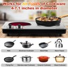 Hot Plate,Cusimax Dual Infrared Burner, Electric Ceramic Glass Stove,Adjustable Temperature