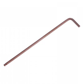 TA-VIGOR 1 x 3mm Ball Head Hex Wrench Long Arm L Shape Allen Key Tool for DIY Projects Furniture Assembly Bicycle Machine Repair