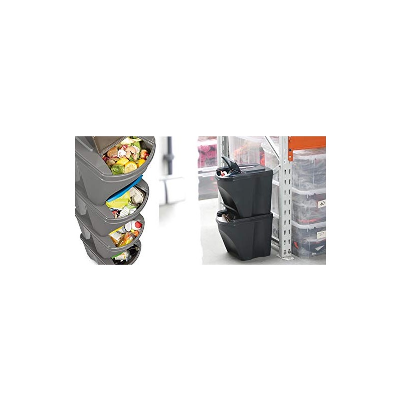 rg-vertrieb Rubbish Bin Waste Separation System 100 L - 4