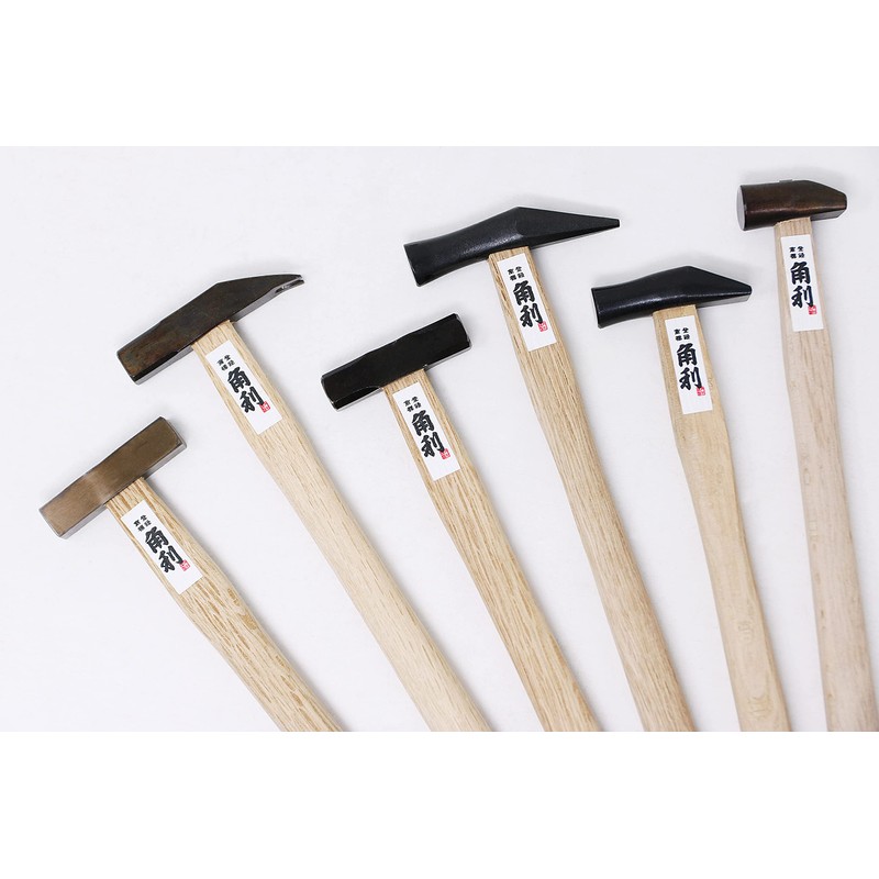 KAKURI Mini Hammer with Nail Punch, Lightweight 3.5 oz, Japanese