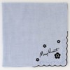 MARY QUANT 000293-0004-01 Gauze Handkerchief 0004 (Blue) Mariquant/Marikwa Women's Women's