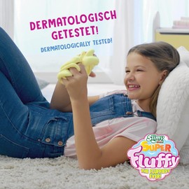 SLIMY Super Fluffy 100 g Surprise Play Mass in Cup – The Downiest Original Slimy Slime, Funny Scented Slime Clay for Children