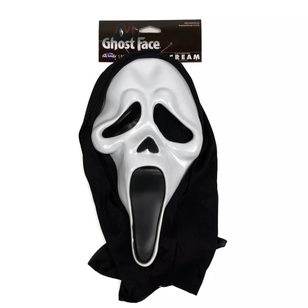 Fun World NEW AUTHENTIC Ghost Face Scream Movie Mask Fun