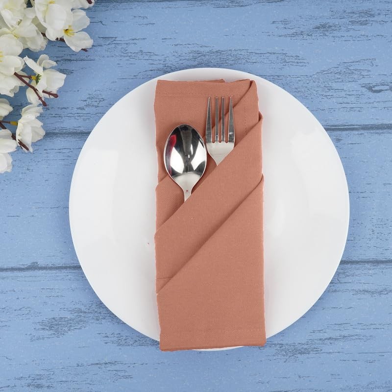 Sweet Needle 12 Pack 100% Cotton Oversized Napkins 45 x