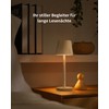 LuminexDesigns Bamboo LED Table Lamp Wireless Dimmable Lamp 3000K/4000K/6000K 5200mAh