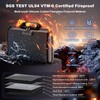HIBWN Fireproof Document Box, Hard Case Fireproof File Organizer with