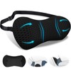 Lumbar Cushion, Back Cushion with Removable Elastic Band, Non-Slip Lumbar