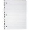 Top Flight Boss Poly Cover 3-Subject Wirebound Notebook, 108 Sheets,