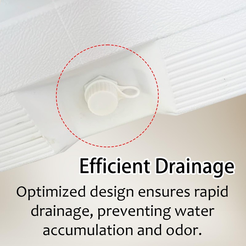 Goktvai 2pcs Cooler Drain Plug Kit for Igloo, Durable Threaded