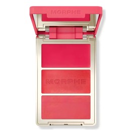 Morphe Rubor Cheek Thrills Multi-finish Face Trio Blush En 3 Tono Del Maquillaje Cabana Club