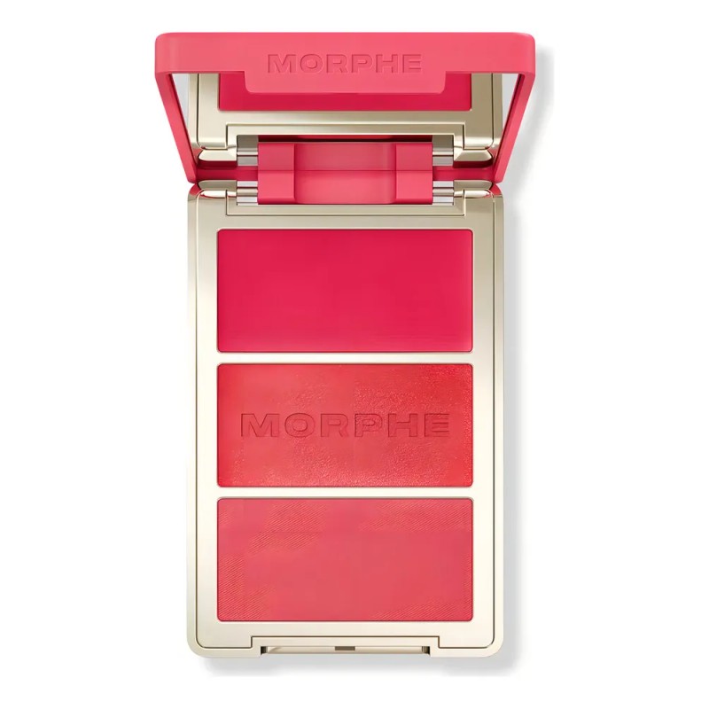 Morphe Rubor Cheek Thrills Multi-finish Face Trio Blush En 3