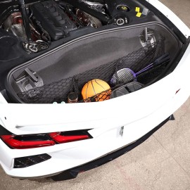 encar88_8 Rear Trunk Envelope Style Mesh Cargo Storage Net Fit Corvette C7 C8