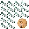 Qualirey 16 Pcs Outdoor Gopher Trap Easy Set Mole Trap