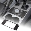 Hudiriy Soft Carbon Fiber Center Console Car Seat Heating Button