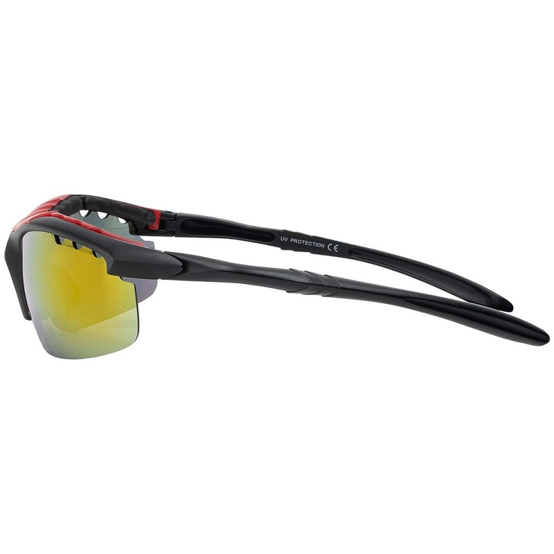 BEZLIT Women's Men's Sports Sun Glasses Biker Aviator Mirrored 30545,