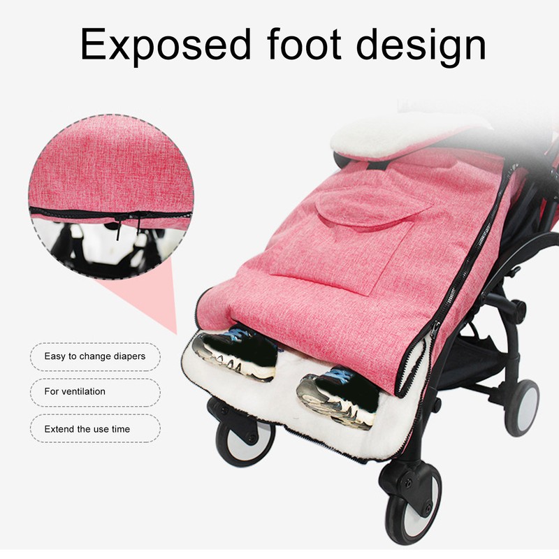 Winter Windproof Universal Thicken Warm Infant Sleeping Bag for Baby