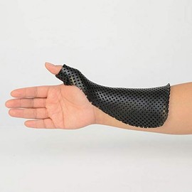 Rolyan CuraDrape, 1/8" X 18 X 24", 1% Perf, Charcoal, Single Splint, Perforated Splint, Professional Silky Smooth Finish, Moderate Memory, Highly Conformable, Used on Wrists, Hands, & Fingers