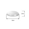 HAWORTHS Small Door Bumpers Self-Adhesive Clear Rubber Feet Tiny Hemispherical