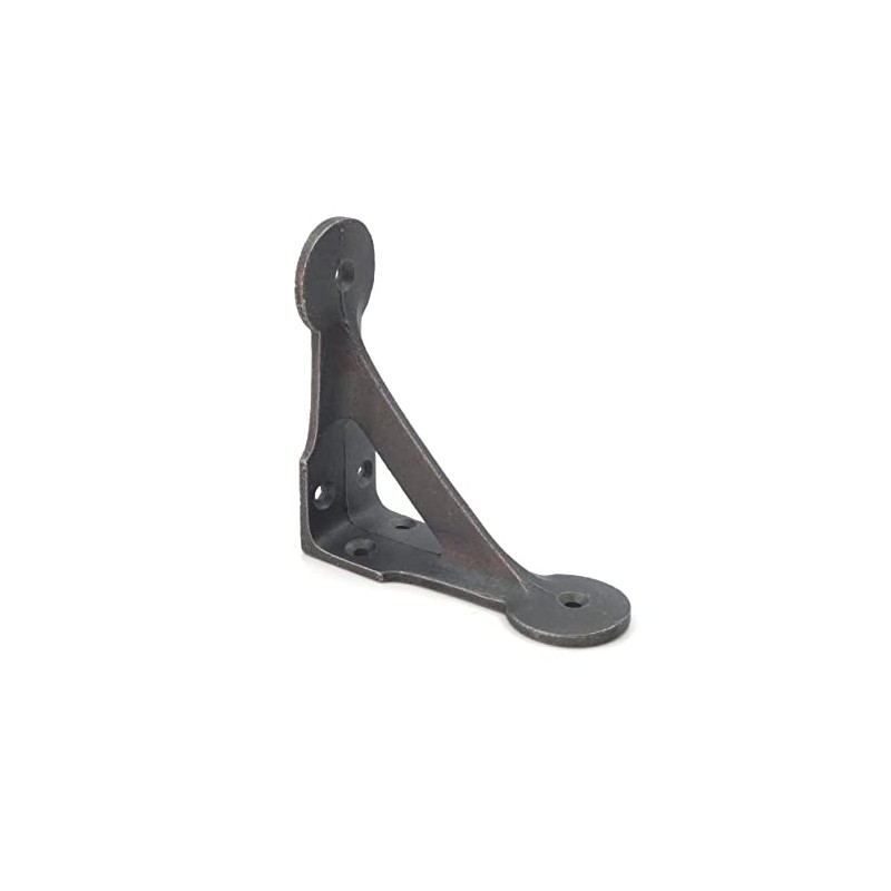 Oakcrafts - Pair of Gallows Shelf Brackets Antique Cast Iron