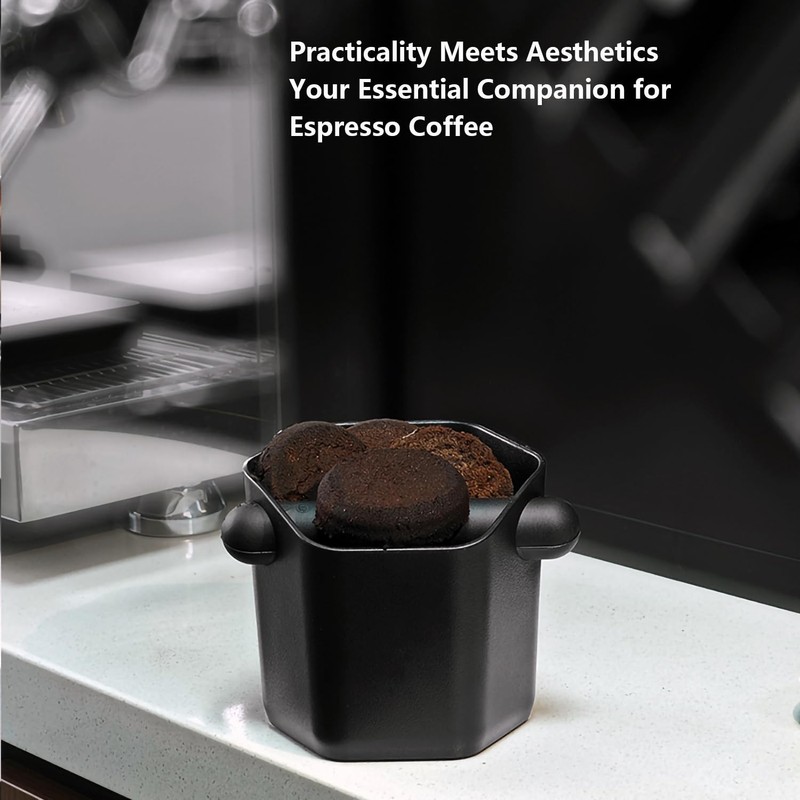 Coffee Knock Box Espresso Knocker Drawer (White 600 ML)