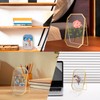 2 Pcs Glass Pressed Flower Frame Elegant Floating Picture Frame