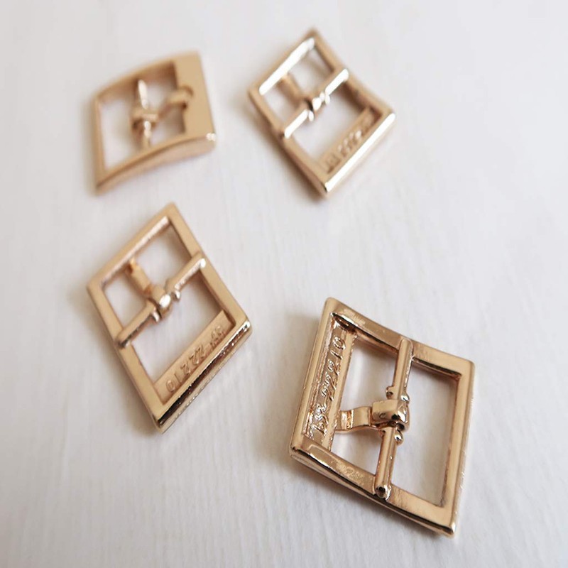 4 Pieces Small Roller Buckle Belt Buckles Closing Buckles Belt