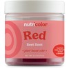 Nutricost Red Plant Based Food Coloring From Beet Root Powder