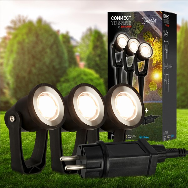 BRILONER - Connect to Shine 12 V Garden System Set