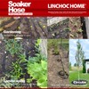 LINCHOC HOME Soaker Hose 50FT 5/8 Inch with Solid Brass