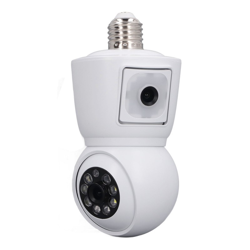 Dual Lens Security Camera 360 Degree Panoramic WiFi Indoor Surveillance