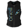 O'Neill Women's Slasher Comp Vest, Black/Black, 10