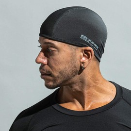 Otafuku Glove JW-611 Body Toughness Cooling, Anti-Odor Power Stretch Head Cap, Gray, One Size Fits Most