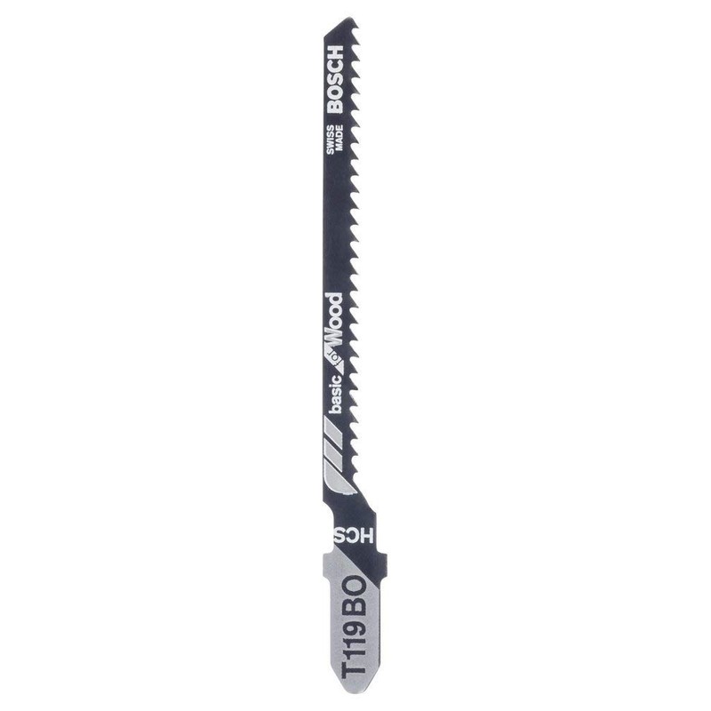 Bosch T119B0-6250 3786803 Jigsaw Blade (Pack of 5)