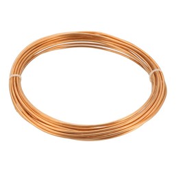 sourcing map Cooling Pipe, 5/64" AD x 3/64" ID x 16 Ft Soft Coil Copper Pipe