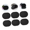 OHPHCALL 10pcs Bamboo Charcoal Face Skin Cleaning Puff Gentle Face