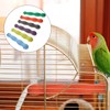 VILLCASE Parrot Cages Accessories Nails Perch for Parrot Toy Perch