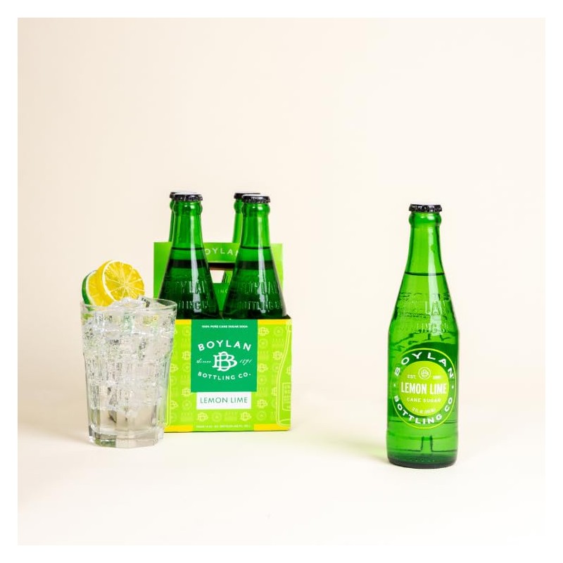 Boylan Bottling Craft Cane Sugar Soda - Lemon Lime 12oz