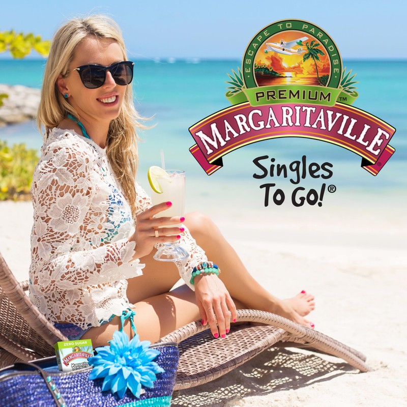 Margaritaville Singles to Go Water Drink Mix, Variety Pack, Includes