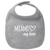 huuraa Baby Latz Miami my love Geschenk Jungen und Mädchen