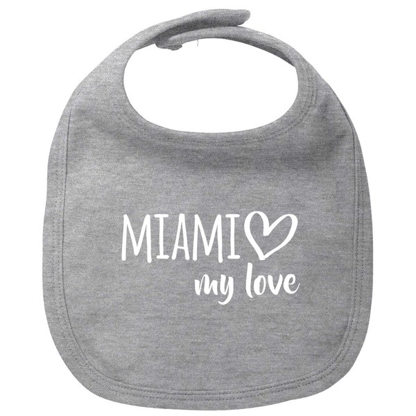 huuraa Baby Latz Miami my love Geschenk Jungen und Mädchen