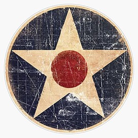 HOF Trading Army Air Corps Vinyl Sticker Waterproof Decal Laptop Wall Window Bumper Sticker 5"