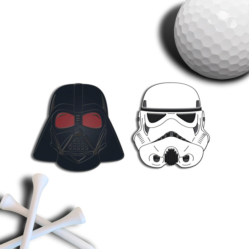 Golf Ball Marker Gift Set - Dark Side Ball Markers