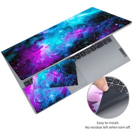 15.6" Laptop Notebook Decal Skin Vinyl Sticker Cover Compatible with Acer Aspire 5 Laptop/ASUS VivoBook 15 /Acer Nitro 5/Lenovo Legion 5 Gaming Laptop Skin Stickers (Pink White Marble)