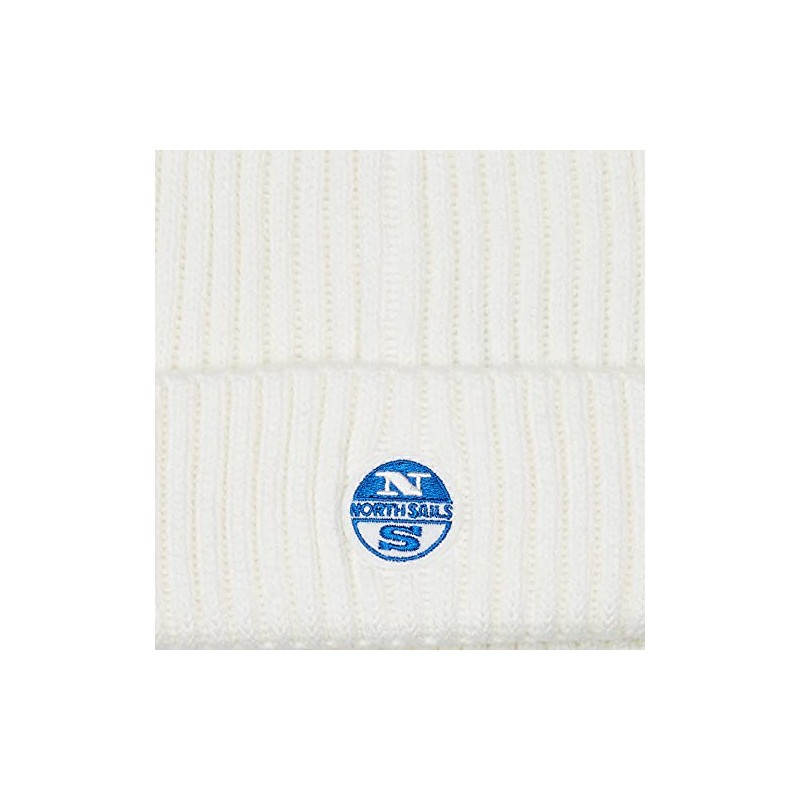 NORTH SAILS Mens Beanie Hat, Marshmallow
