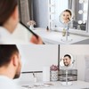 Nicesail 19 Inch Tall Makeup Mirror with 10X Magnification, Make