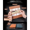 Men's Long Wallet, Tochigi Leather, Genuine Leather, Clearer, Thin, Foldable,