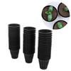 50Pcs Hydroponics Cups Lightweight Economy Net Pots 2 Inch Plastic
