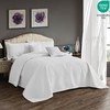 Blythease Oversized King Bedspread 128x120 Extra Wide, Modern & Contemporary