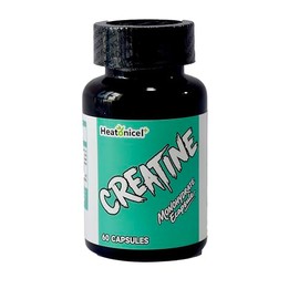 Heatonicel Creatine Monohydrate Capsules for Men|Women to Enhance Muscle Growth Strength Supports Gym Workouts & Athletic Performance 60 Capsules